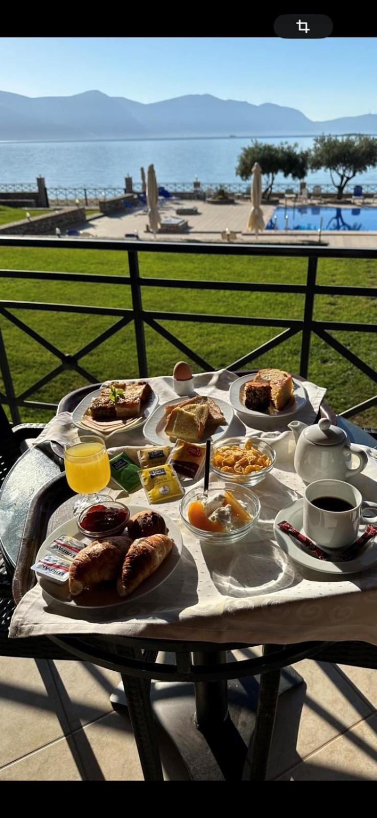Europa Beach Hotel Галаксиди Экстерьер фото